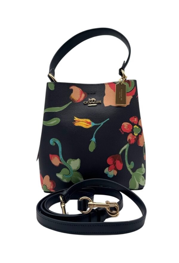COACH - TOWN BUCKET FLORAL BAG - Image 17